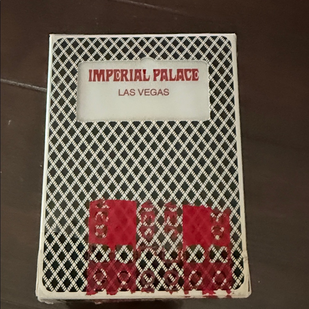 Imperial Palace Las Vegas Playing Cards Bee brand